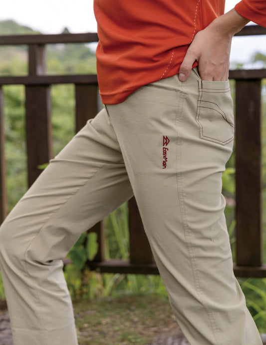 【 EasyMain 】RE23054  女彈性吸汗有機蕉麻長褲 EASYMAIN