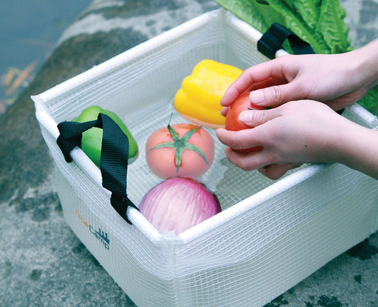 【 AceCamp 】透明夾網摺疊水盆 - JJSJ結交世界