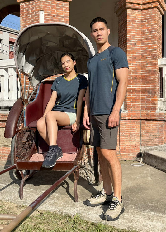 【 EasyMain 】RE24036女快乾彈性棉感撥水四分褲 - JJSJ結交世界