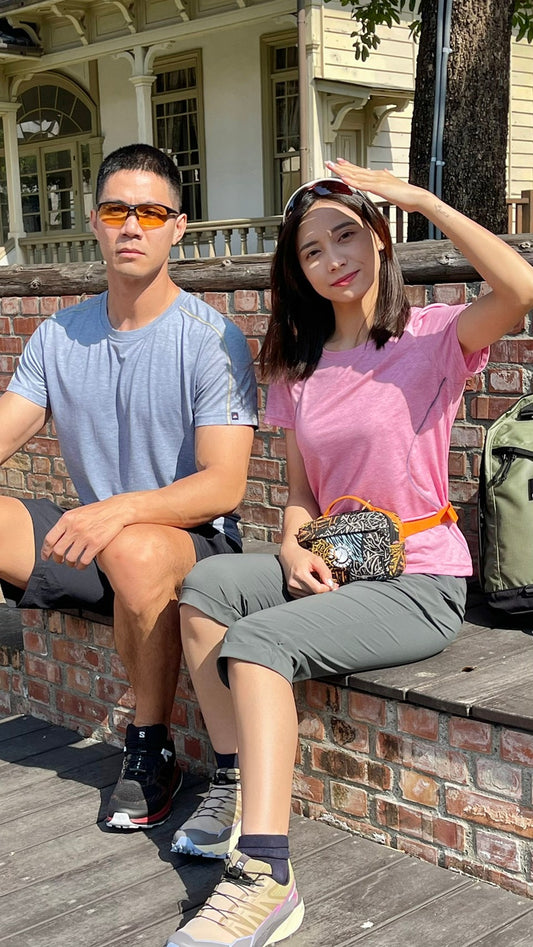 【 EasyMain 】RE24034女快乾彈性棉感撥水六分褲 - JJSJ結交世界