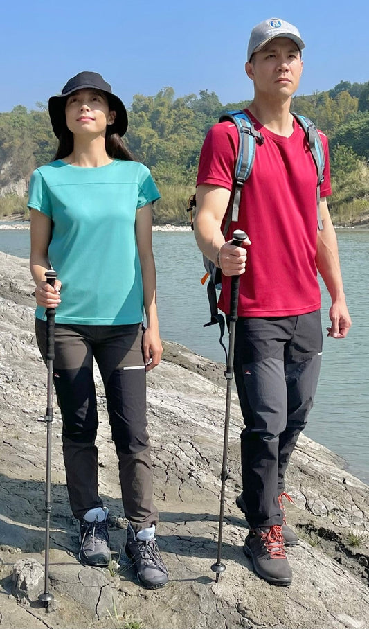 【 EasyMain 】TE24017 男羊毛快乾透氣防臭短袖T恤 - JJSJ結交世界