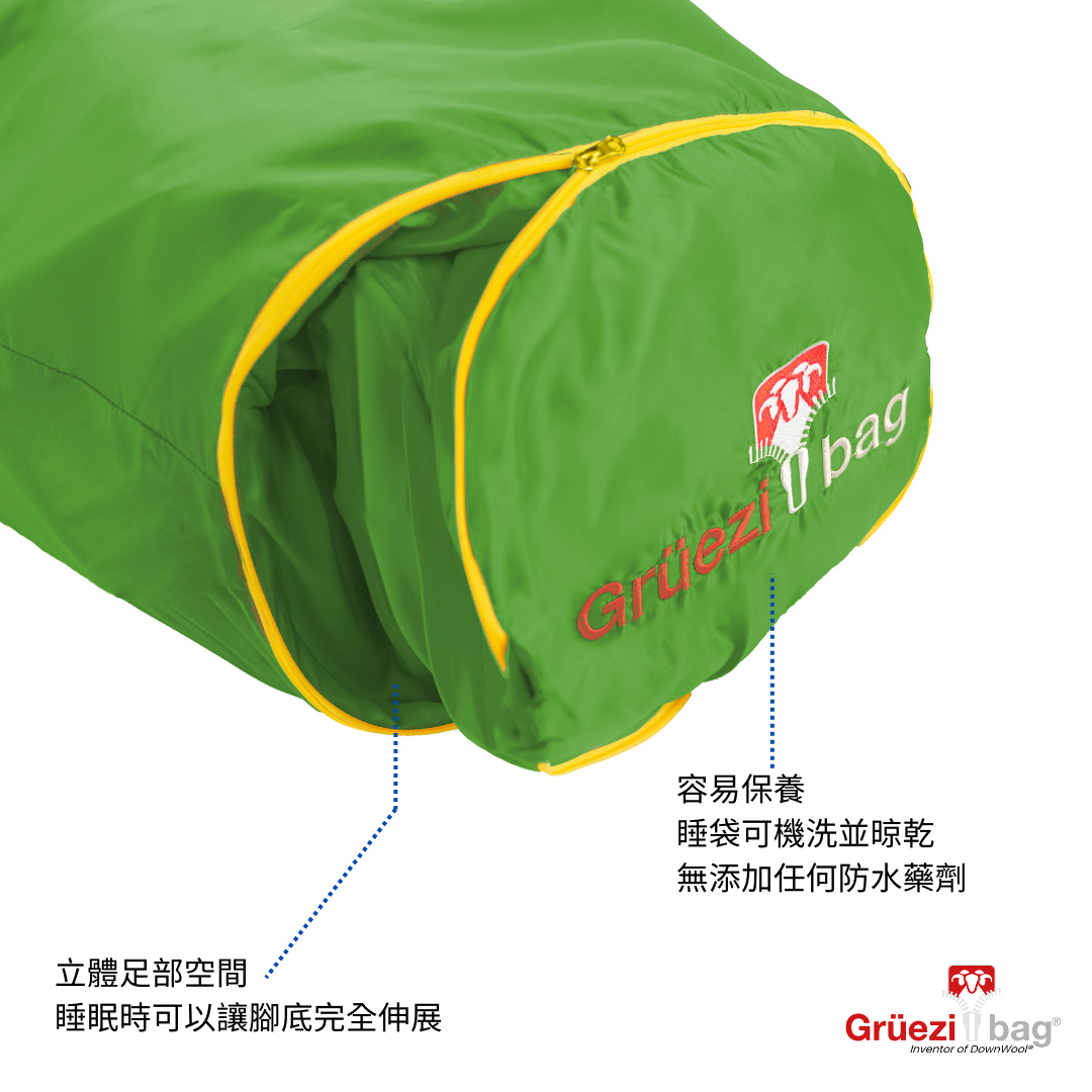 【 GRÜEZI BAG 】KIDS GROW COLORFUL 兒童睡袋 - JJSJ結交世界