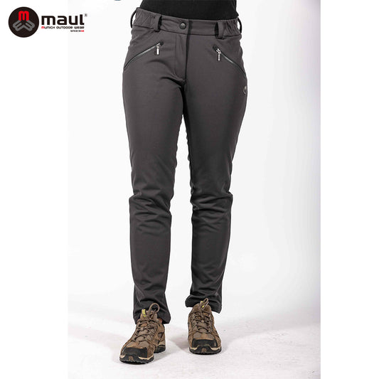 【 MAUL】Friedberg II 女彈性撥水防風透氣保暖長褲 - JJSJ結交世界