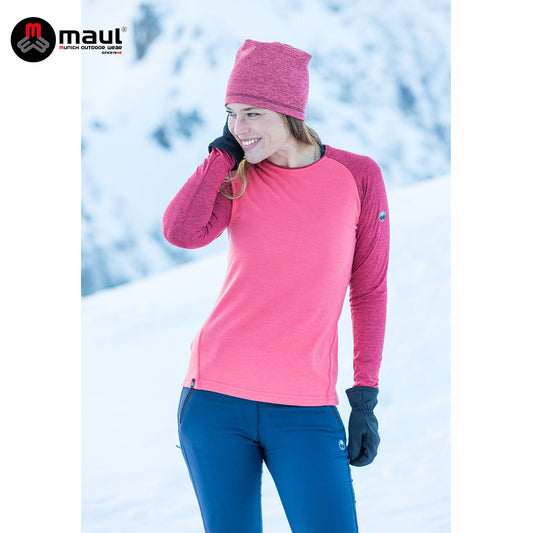 【 MAUL 】Eibelkopf 女羊毛彈性透氣快乾長T恤 - JJSJ結交世界
