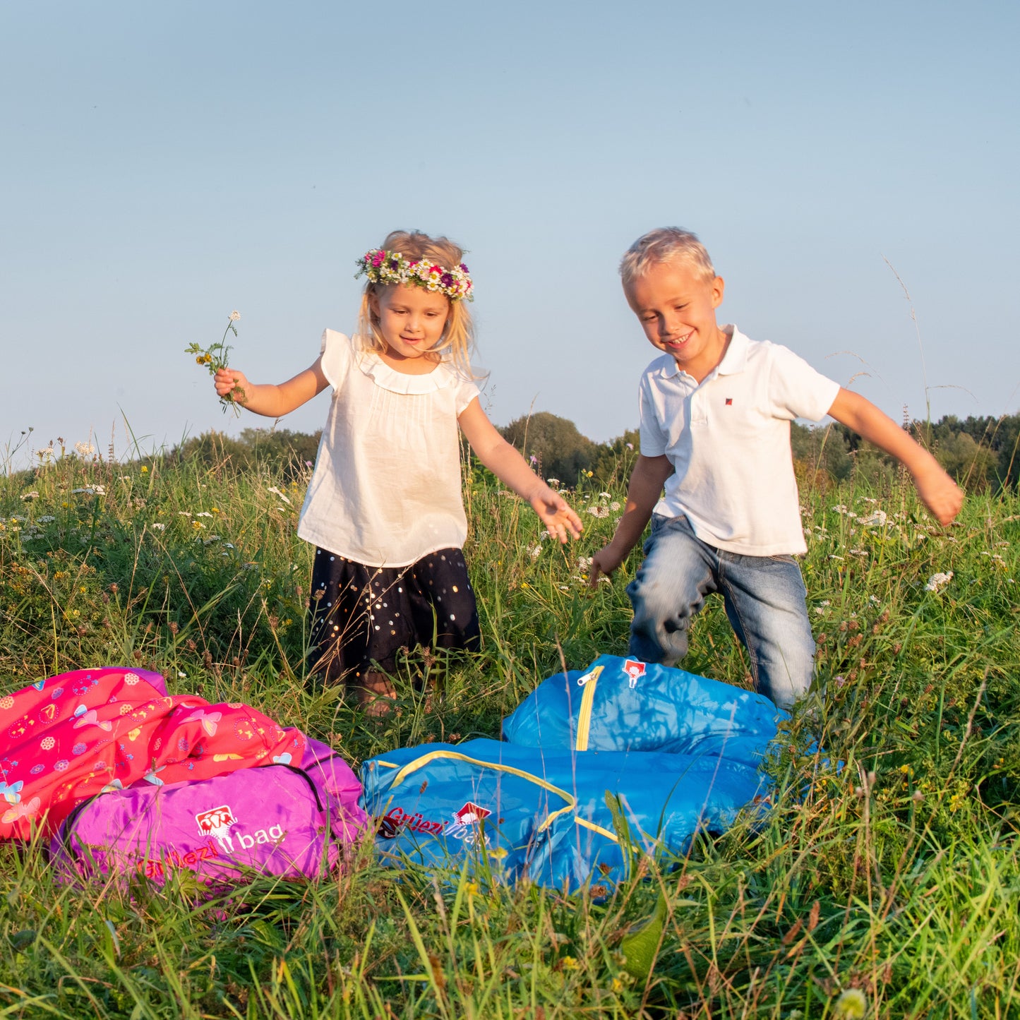 【 GRÜEZI BAG 】KIDS GROW COLORFUL 兒童睡袋 - JJSJ結交世界