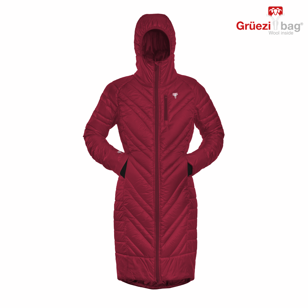 【 GRÜEZI BAG 】DOWNWOOL FAITHFUL COAT 女款保暖羊毛羽絨大衣 GRÜEZI BAG