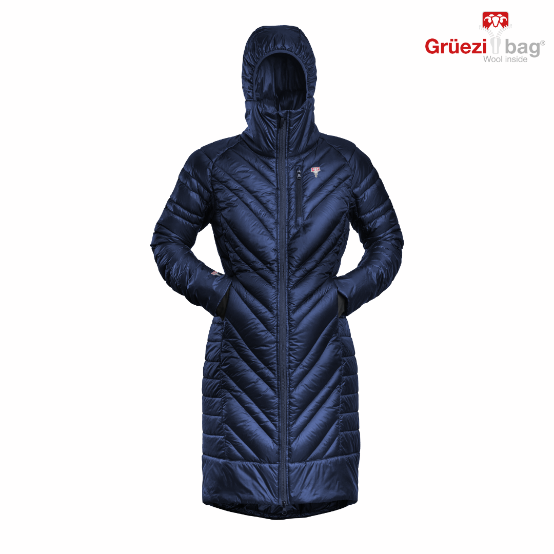 【 GRÜEZI BAG 】DOWNWOOL FAITHFUL COAT 女款保暖羊毛羽絨大衣 GRÜEZI BAG