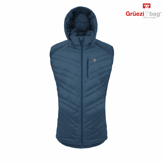 【 GRÜEZI BAG 】DOWNWOOL LIGHTFUL VEST M 男款保暖羊毛羽絨背心 GRÜEZI BAG