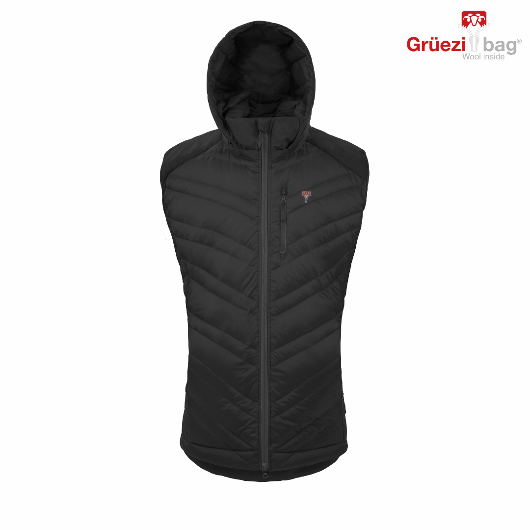 【 GRÜEZI BAG 】DOWNWOOL LIGHTFUL VEST M 男款保暖羊毛羽絨背心 GRÜEZI BAG