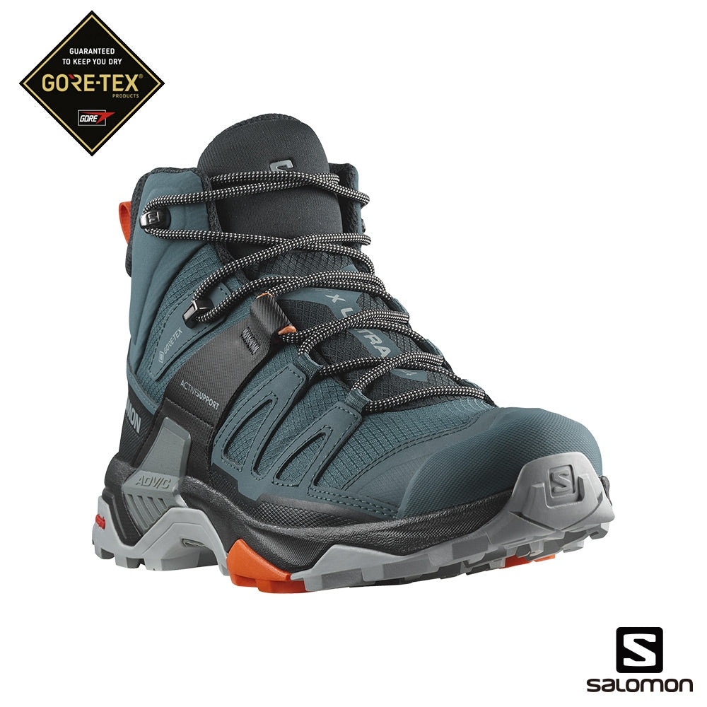 SALOMON】 X ULTRA 4 Goretex 男款中筒登山鞋– JJSJ結交世界