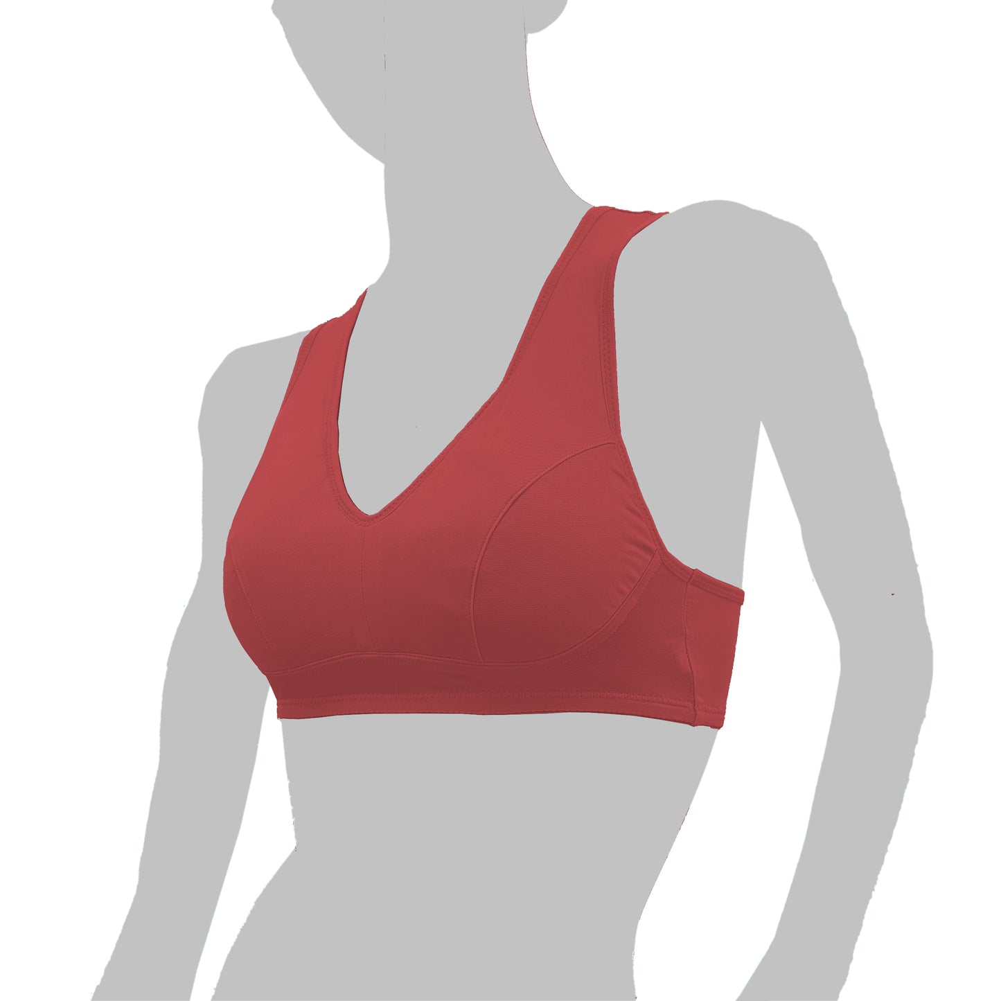 【 EasyMain 】ME00001頂級彈性快乾運動胸衣-寬肩帶 - JJSJ結交世界