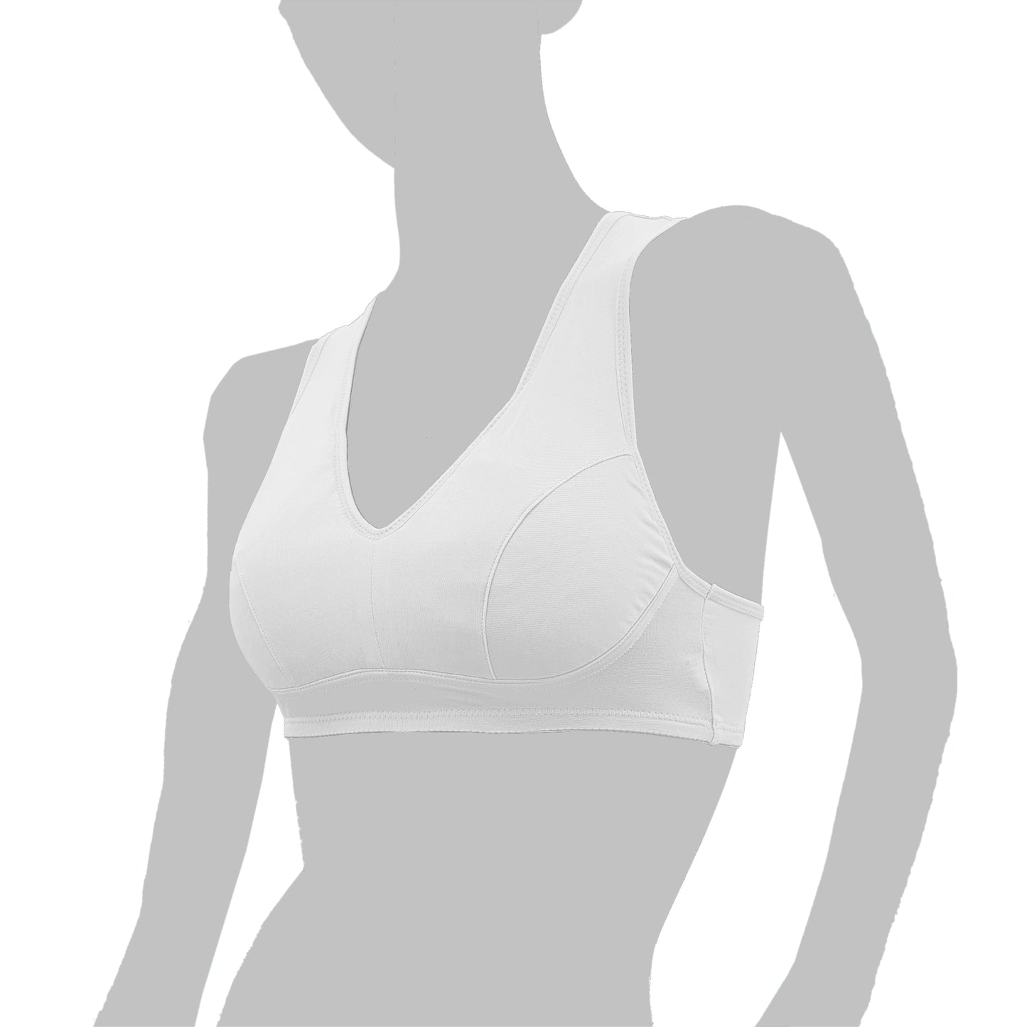 【 EasyMain 】ME00001頂級彈性快乾運動胸衣-寬肩帶 - JJSJ結交世界