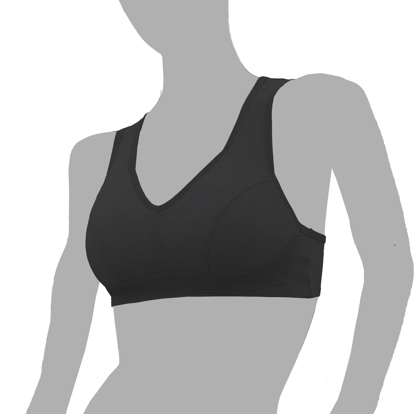 【 EasyMain 】ME00003頂級彈性快乾運動胸衣-寬肩帶加強型 - JJSJ結交世界