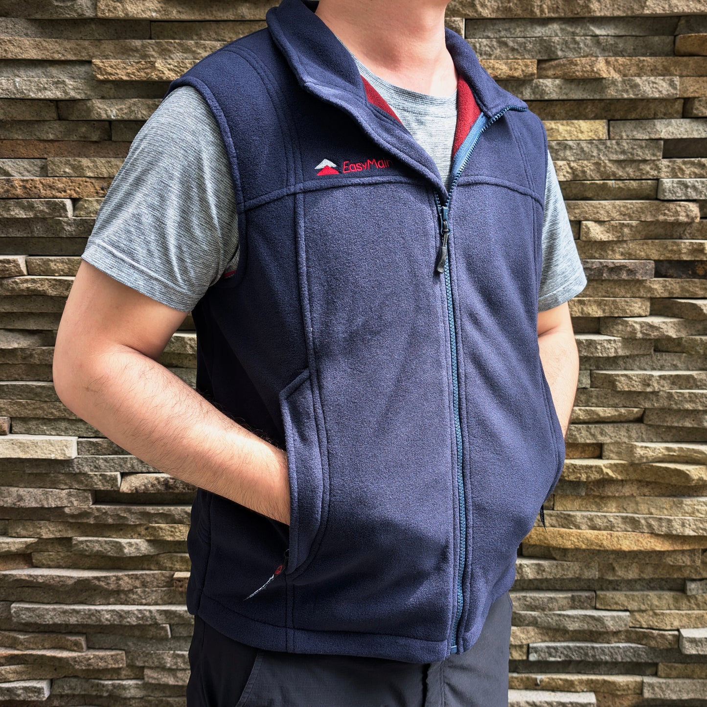 【 EasyMain 】DE00055 男頂級防風保暖透氣背心 - JJSJ結交世界