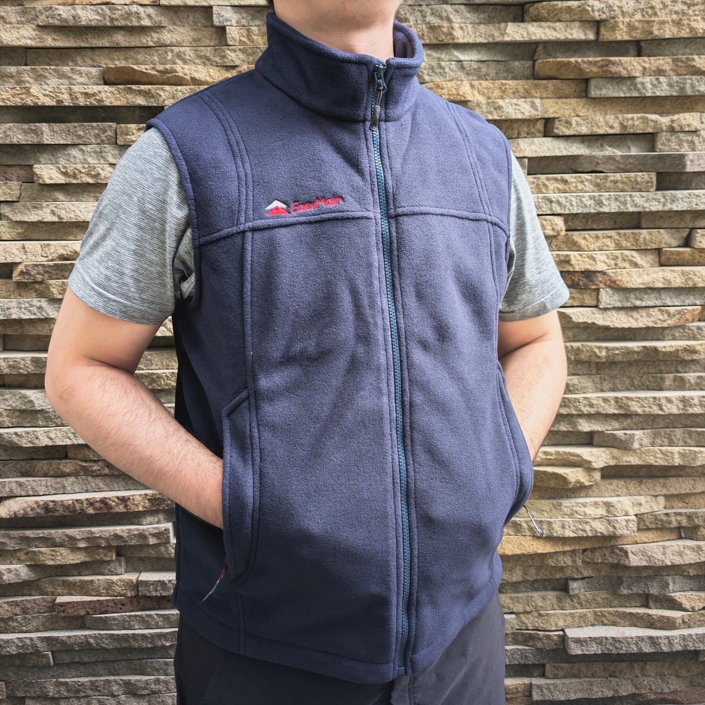 【 EasyMain 】DE00055 男頂級防風保暖透氣背心 - JJSJ結交世界