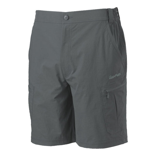 【 EasyMain 】RE21049 男彈性快乾細格五分褲 - JJSJ結交世界