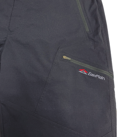 【 EasyMain 】RE22041 男彈性快乾細格長褲 - JJSJ結交世界