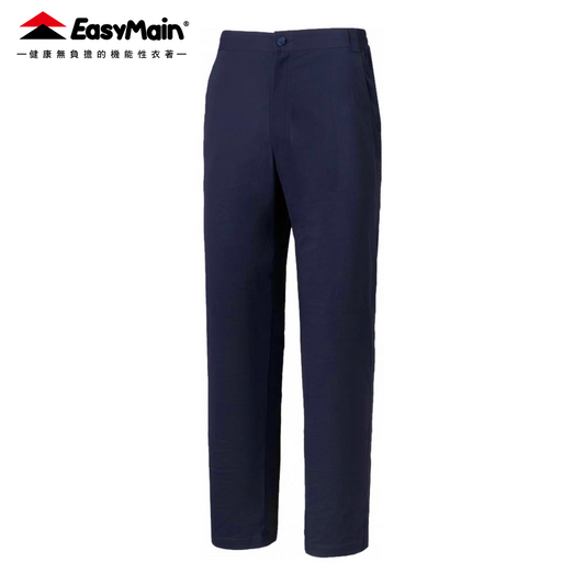 【 EasyMain 】RE23041 男彈性快乾細格長褲 EASYMAIN