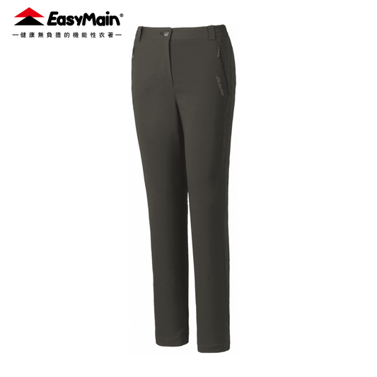 【 EasyMain 】RE23042 女彈性快乾細格九分褲 EASYMAIN