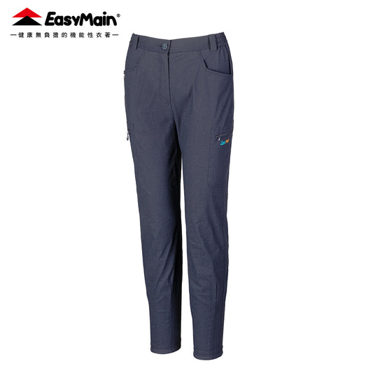 【 EasyMain 】RE25028 女彈性吸汗有機蕉麻九分褲 - JJSJ結交世界