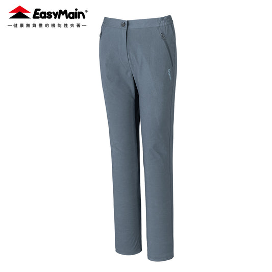 【 EasyMain 】RE25040 女撥水快乾透氣細格長褲