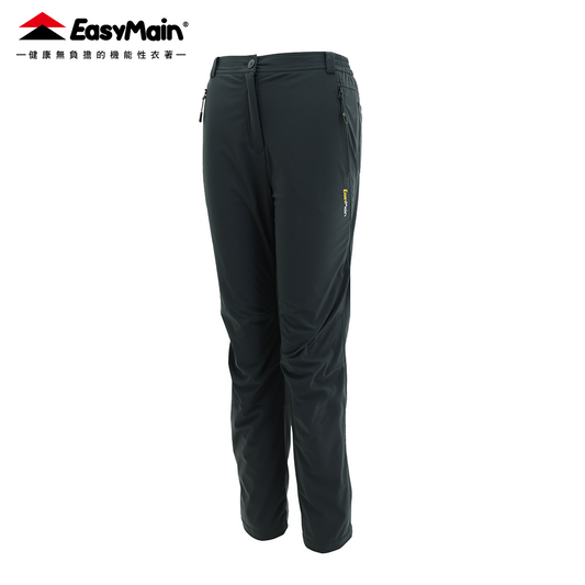 【 EasyMain 】RE25054女專業級超輕保暖防風防水雙層褲 EASYMAIN