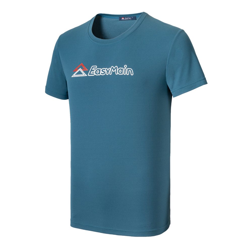 【 EasyMain 】TE22025 男調溫防臭無靜電短T恤 - JJSJ結交世界