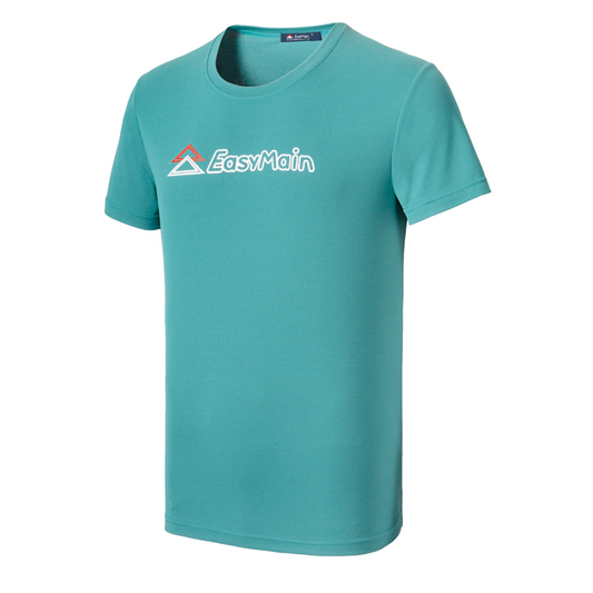 【 EasyMain 】TE22025 男調溫防臭無靜電短T恤 - JJSJ結交世界
