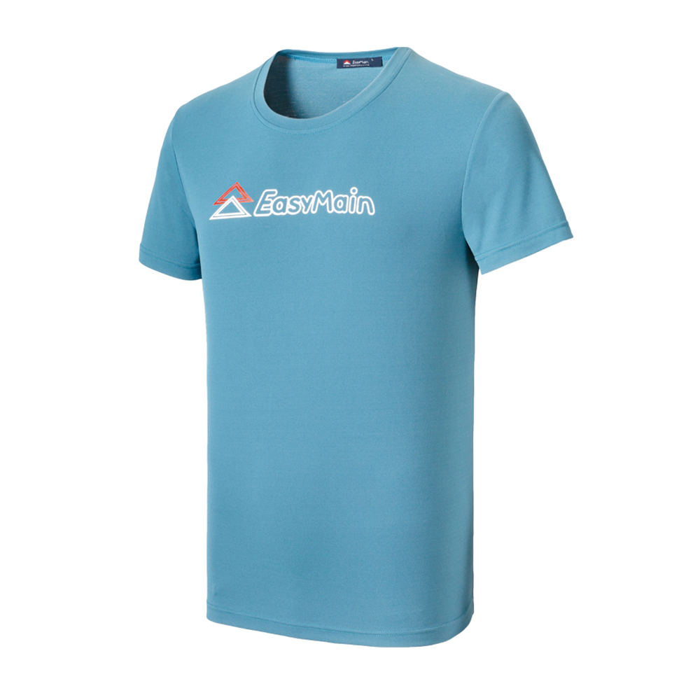 【 EasyMain 】TE22025 男調溫防臭無靜電短T恤 - JJSJ結交世界