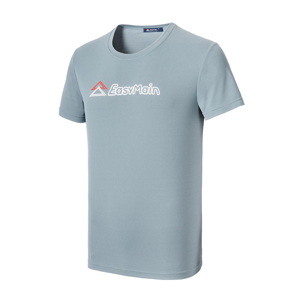 【 EasyMain 】TE22025 男調溫防臭無靜電短T恤 - JJSJ結交世界