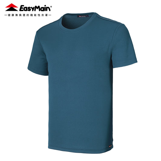 【 EasyMain 】TE25021 男羊毛快乾透氣防臭短袖T恤 - JJSJ結交世界