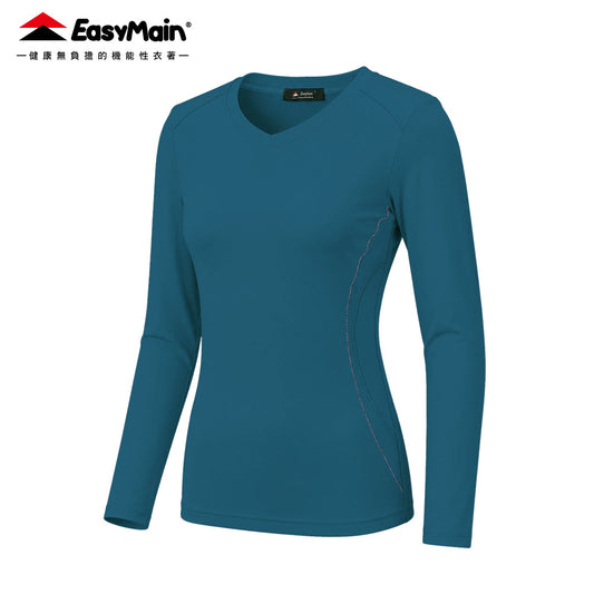 【 EasyMain 】TE26078 女排汗快乾易打理長袖衫 EASYMAIN