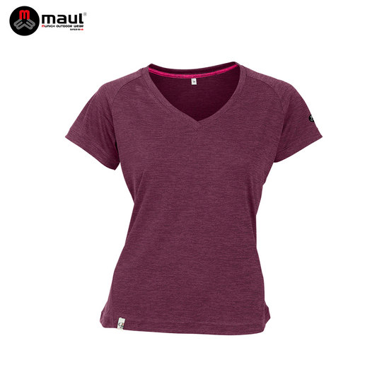 【 MAUL 】Ridnaun fresh 女抗臭透氣快乾印花短T恤 MAUL