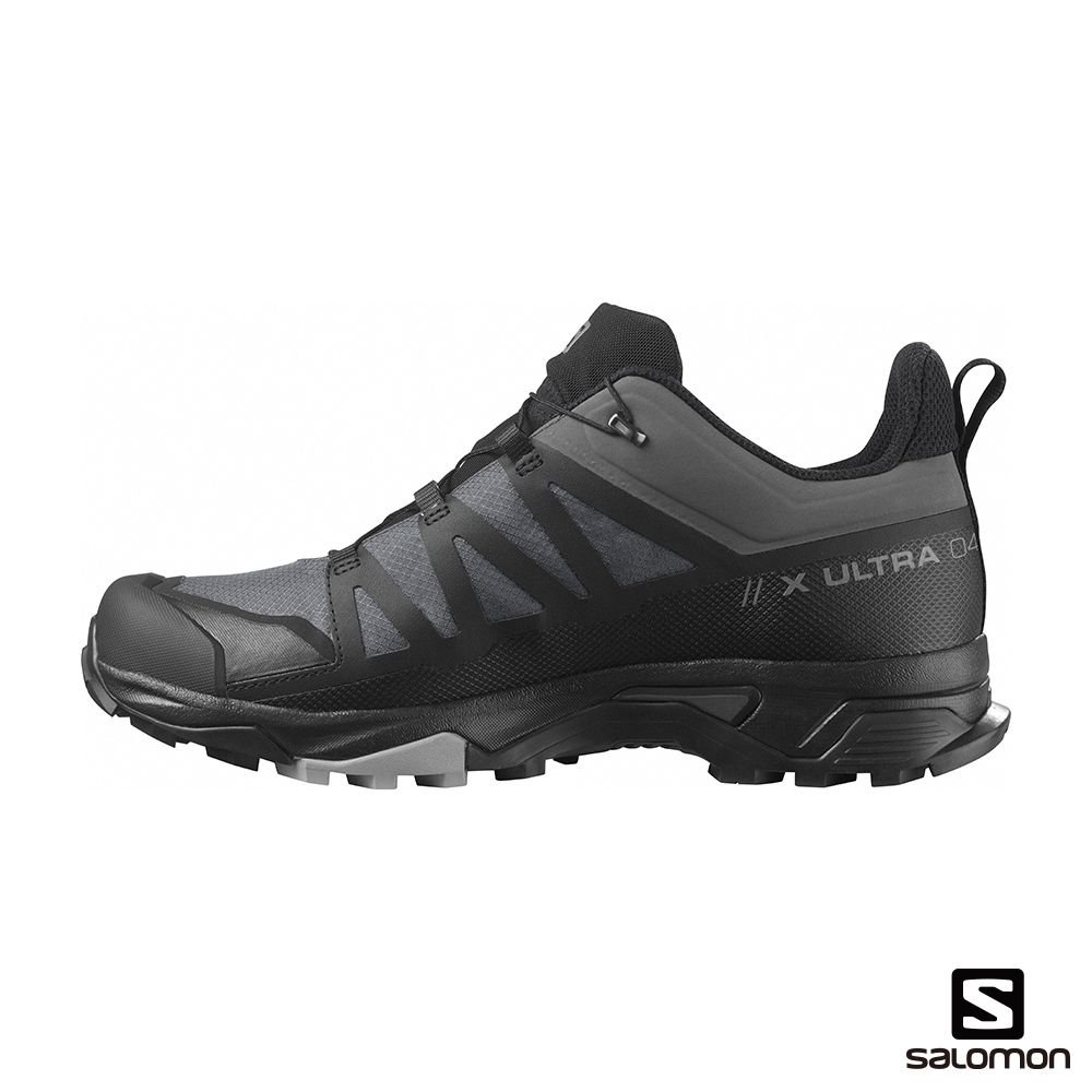 【SALOMON】 X ULTRA 4 Goretex 男款低筒登山鞋 寬楦 - JJSJ結交世界