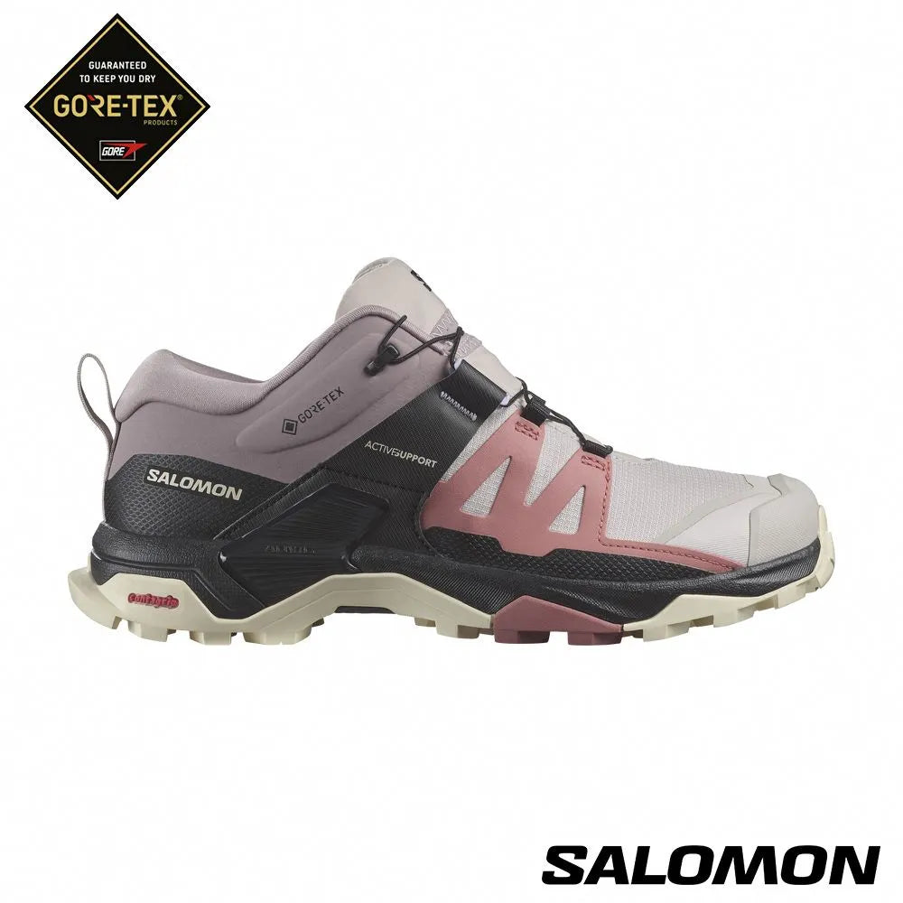 【SALOMON】 女 X ULTRA 4 Goretex 低筒登山鞋 - JJSJ結交世界