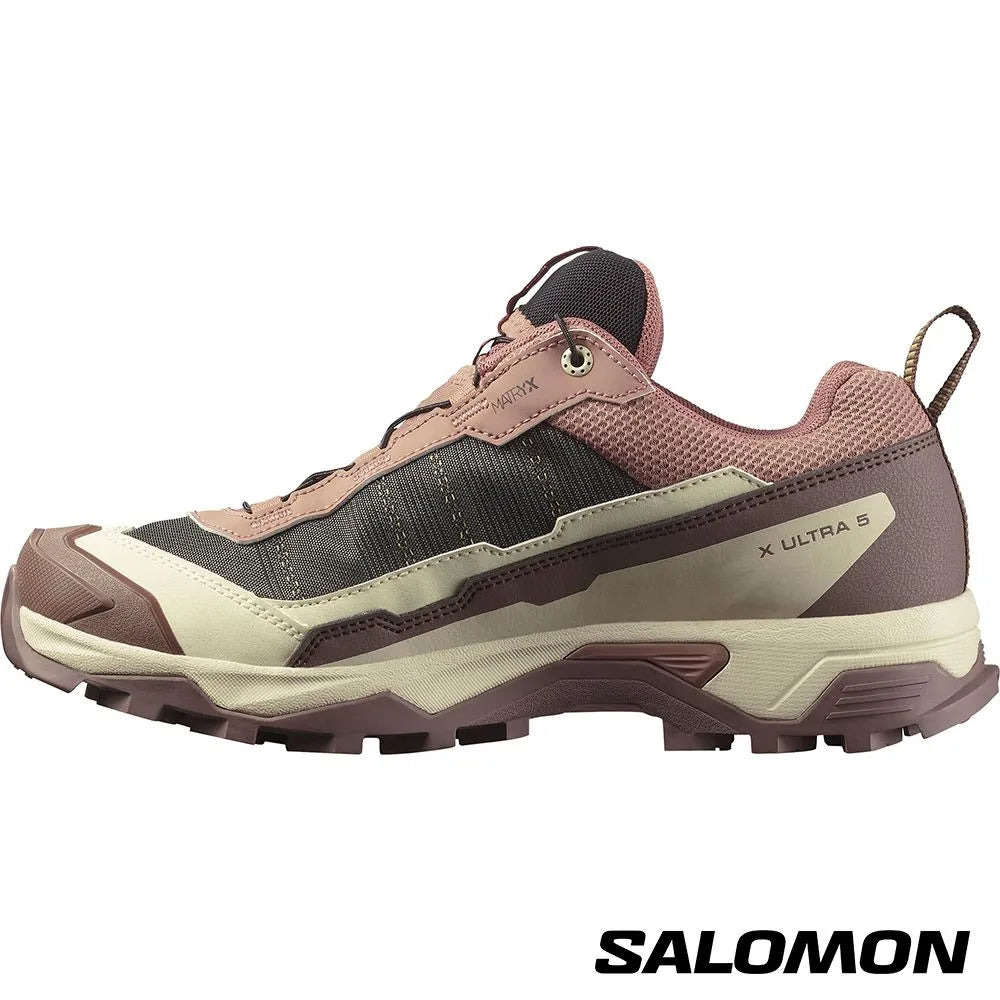 【SALOMON】女 X ULTRA 5 Goretex 低筒登山鞋 SALOMON