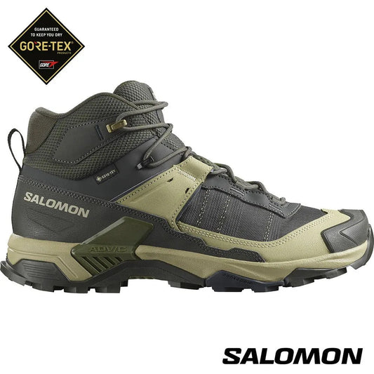 【SALOMON】男 X ULTRA 5 Goretex 中筒登山鞋 SALOMON