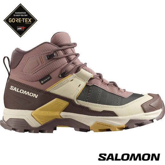 【SALOMON】女 X ULTRA 5 Goretex 中筒登山鞋 SALOMON