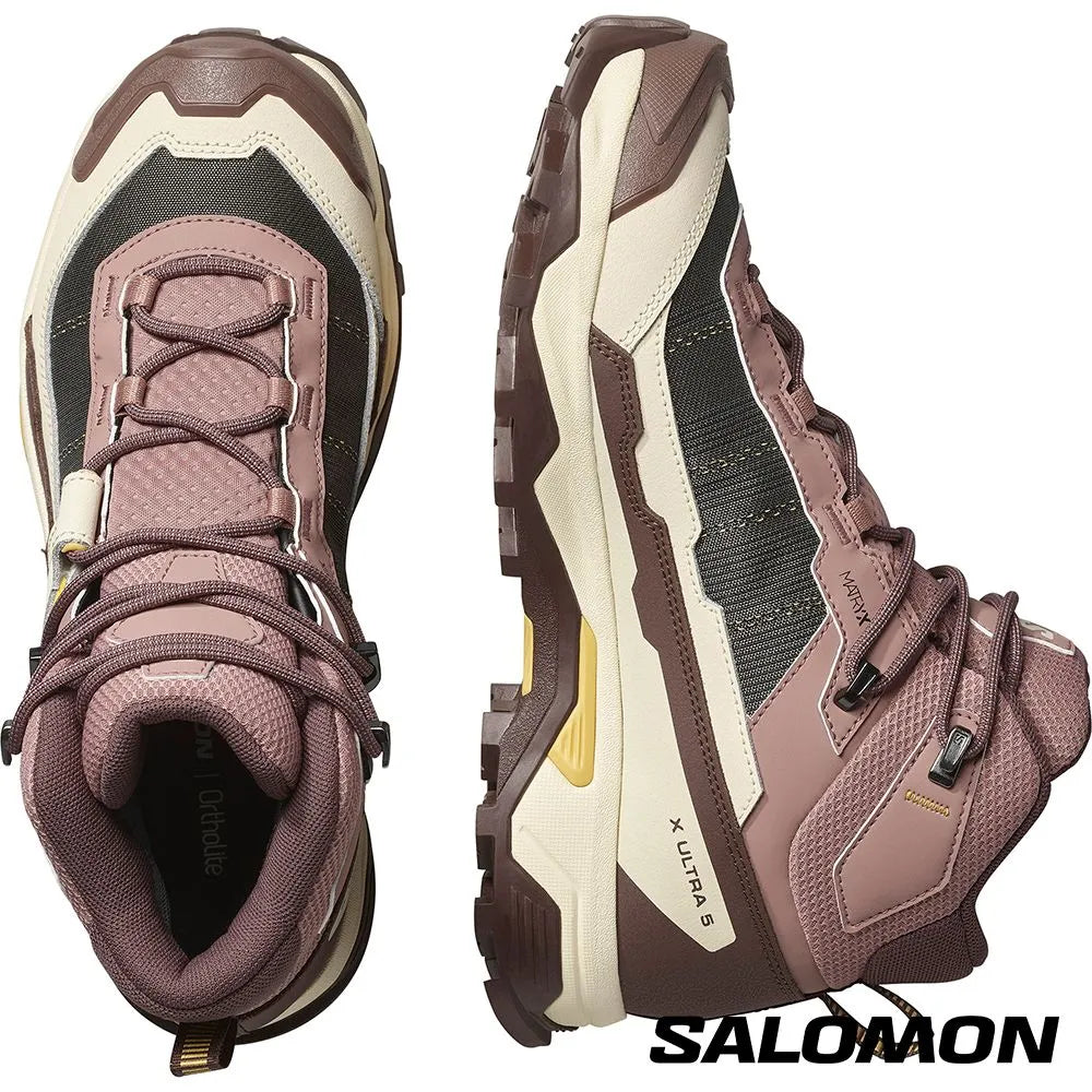 【SALOMON】女 X ULTRA 5 Goretex 中筒登山鞋 SALOMON