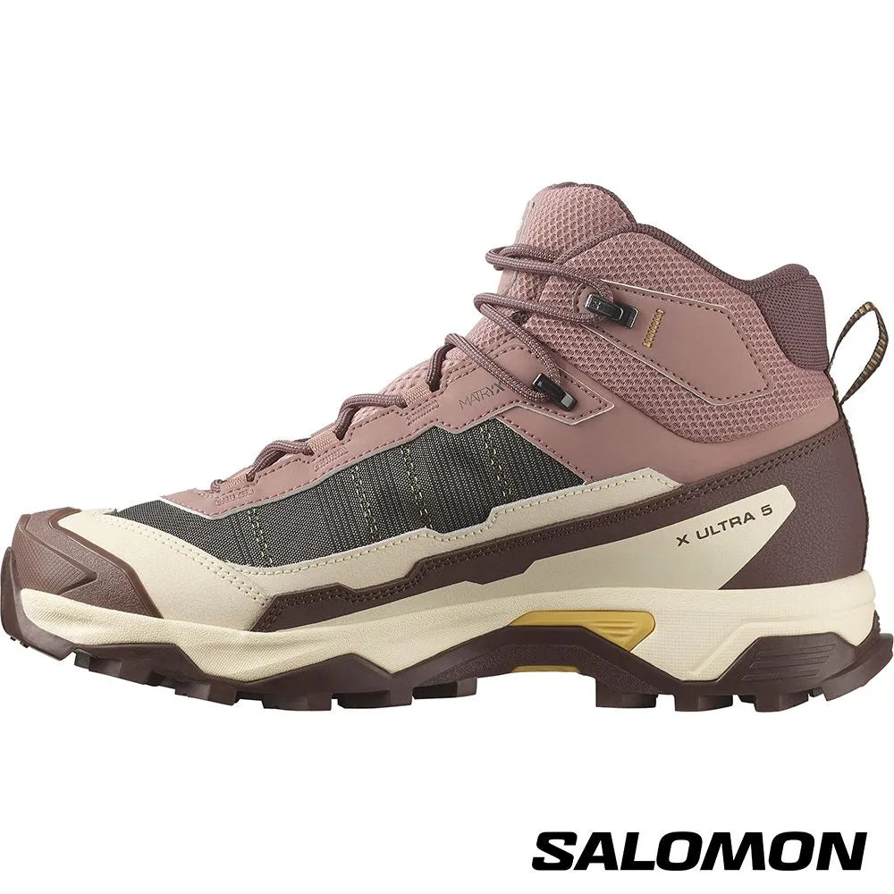 【SALOMON】女 X ULTRA 5 Goretex 中筒登山鞋 SALOMON