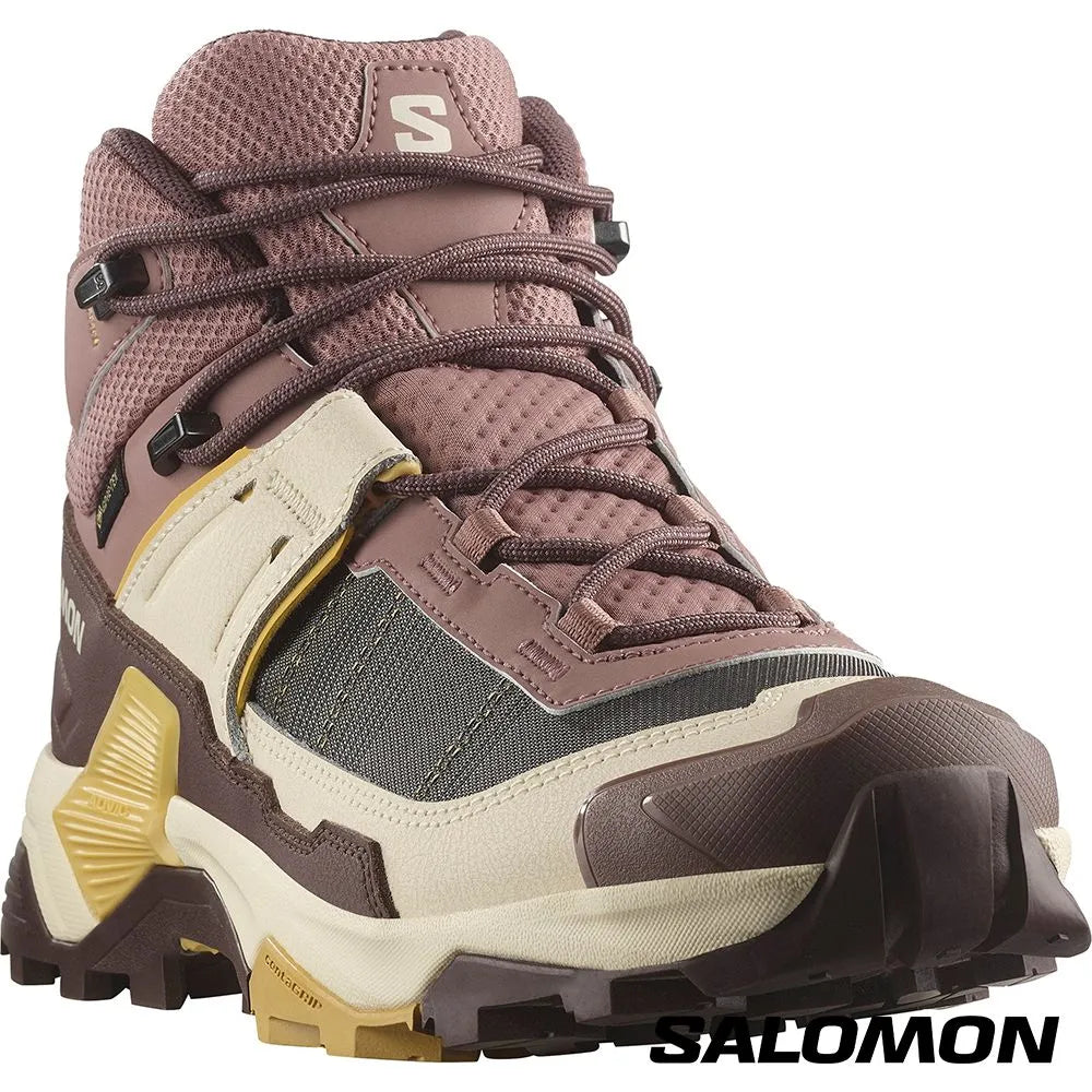【SALOMON】女 X ULTRA 5 Goretex 中筒登山鞋 SALOMON