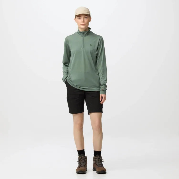 【Fjällräven】Abisko Day Hike Half Zip 排汗衣 女 Fjällräven