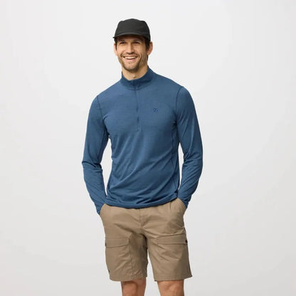 【Fjällräven】 Abisko Day Hike Half Zip 排汗衣 男 Fjällräven