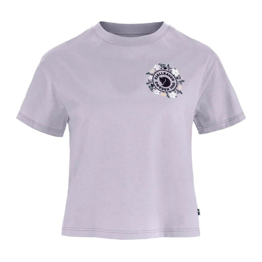 【Fjällräven】Fjallblomster Logo T恤 女 Fjällräven