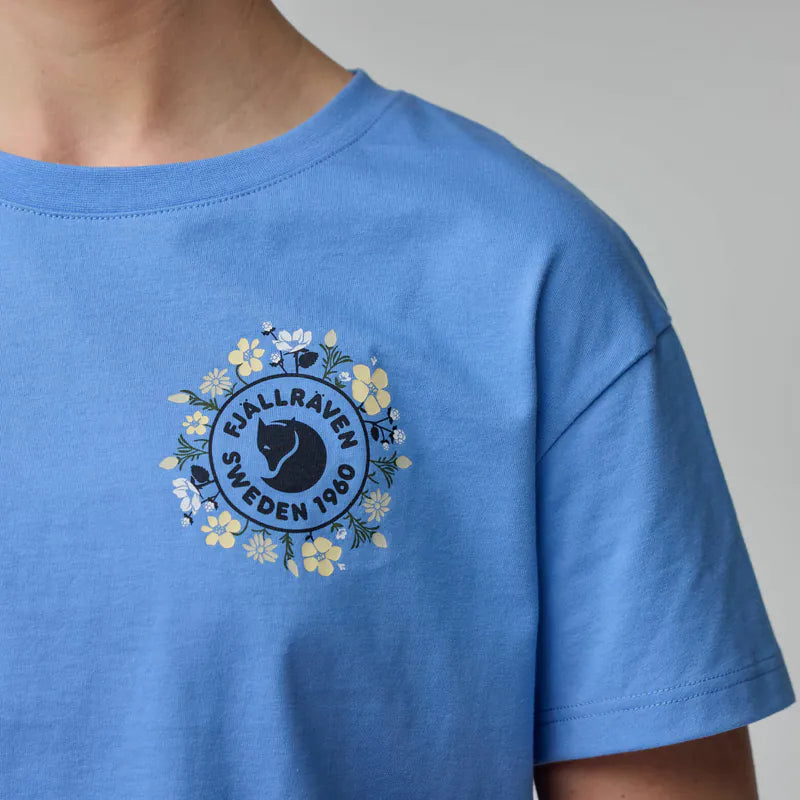 【Fjällräven】Fjallblomster Logo T恤 女 Fjällräven