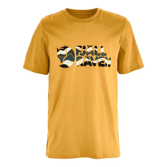 【Fjällräven】Multicolor Logo T恤 男 Fjällräven