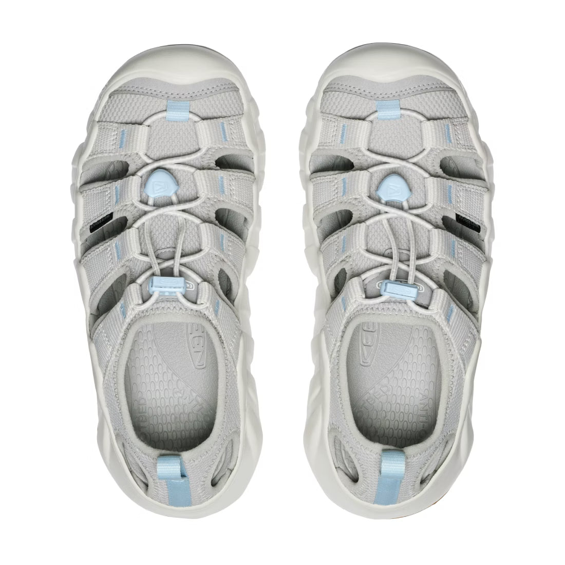 【 KEEN 】 HYPERPORT H2 輕量護趾涼鞋  灰/淺灰 女版 KEEN
