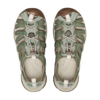 【 KEEN 】WHISPER 輕量級護趾涼鞋 女款 綠 KEEN