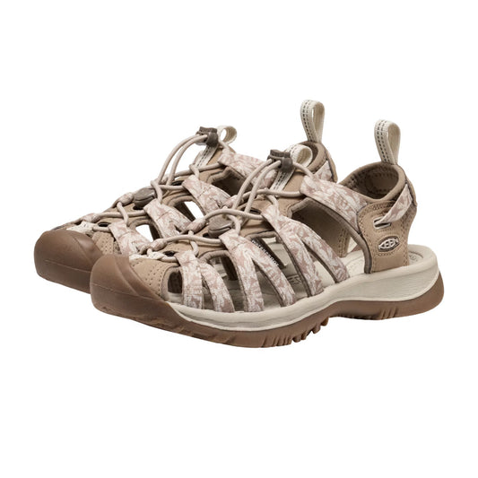 【 KEEN 】WHISPER 輕量級護趾涼鞋 女款 卡其 KEEN