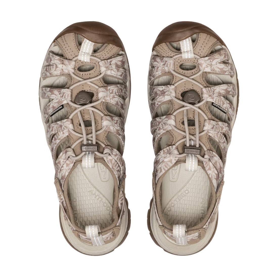 【 KEEN 】WHISPER 輕量級護趾涼鞋 女款 卡其 KEEN